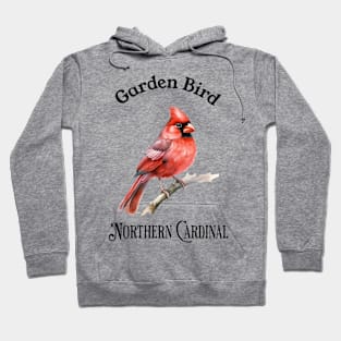 Garden Bird Northern Cardinal Hoodie